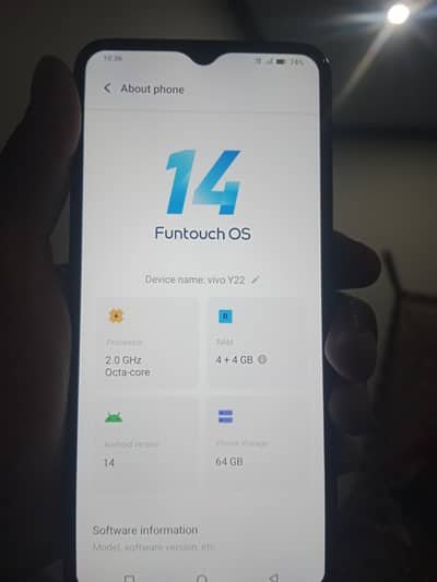 Vivo Y22