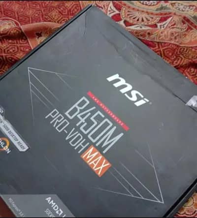 MSI B450M PRO-VDH MAX Motherboard (Repairable Issue)