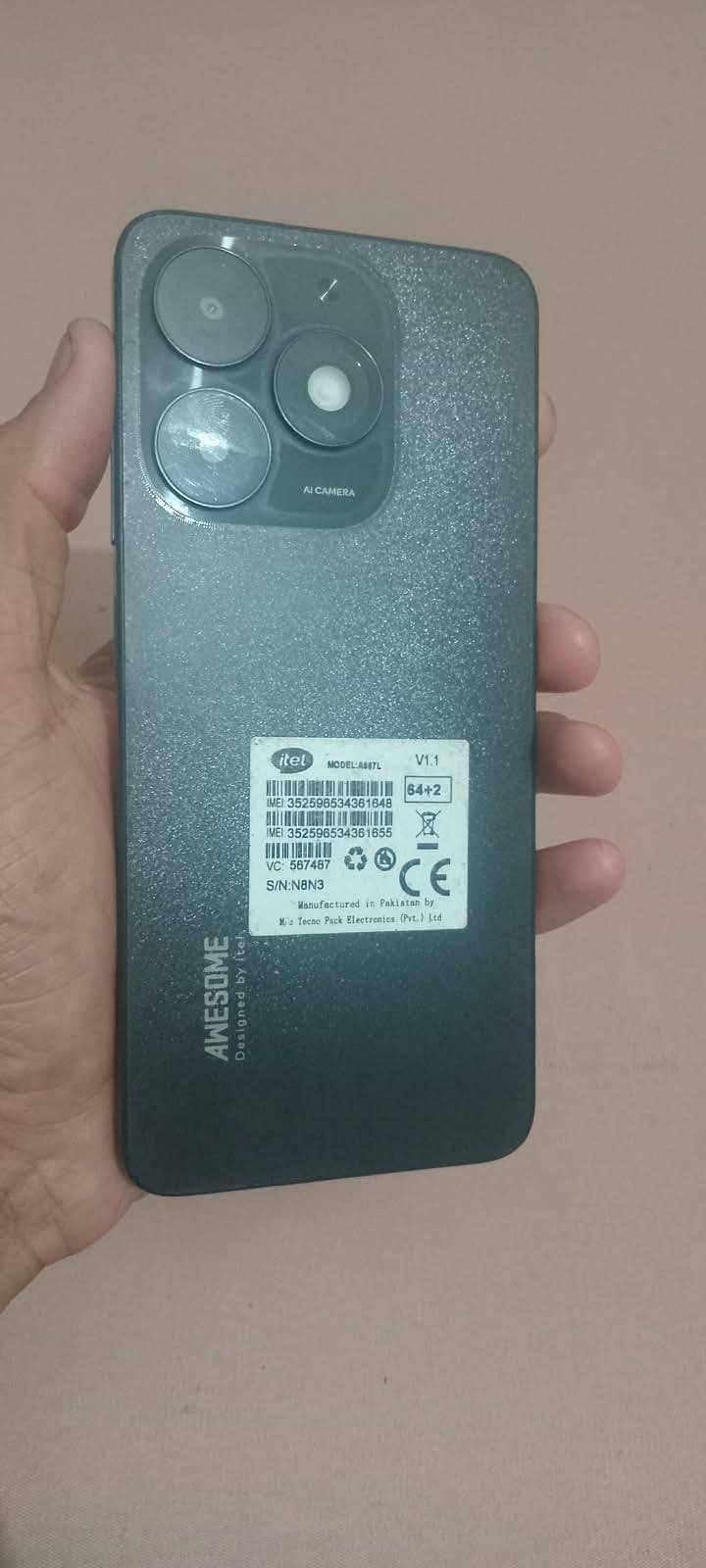 Itel A50 2