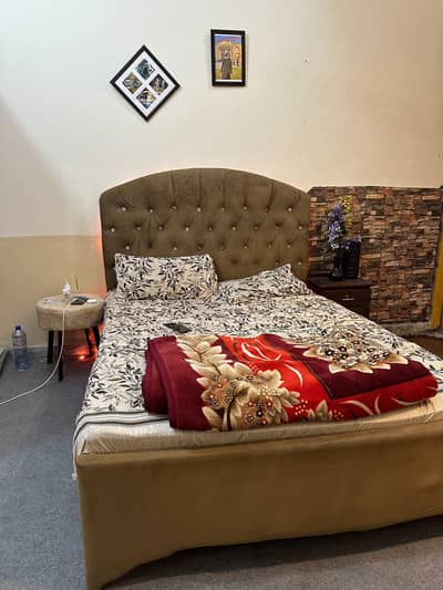 Double Bed, Sofa & Table for Sale - Good Condition
