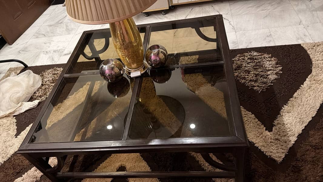 Sofa set with table 2