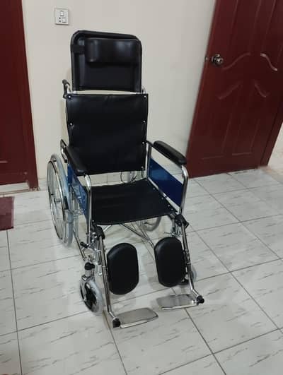 Foldable Wheelchair & Stretcher – Excellent Condition