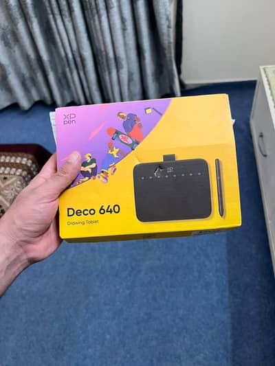 Deco 640 drawing tablet