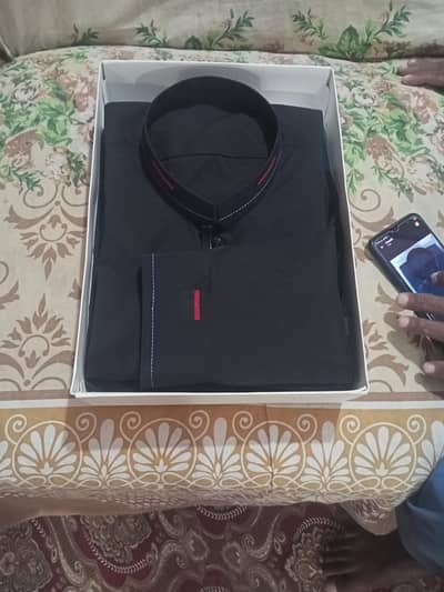 Men Black Colour complete Suit