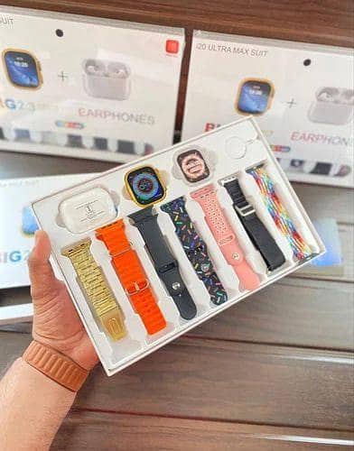 i20 ultra watch 7 strap with earbuds
