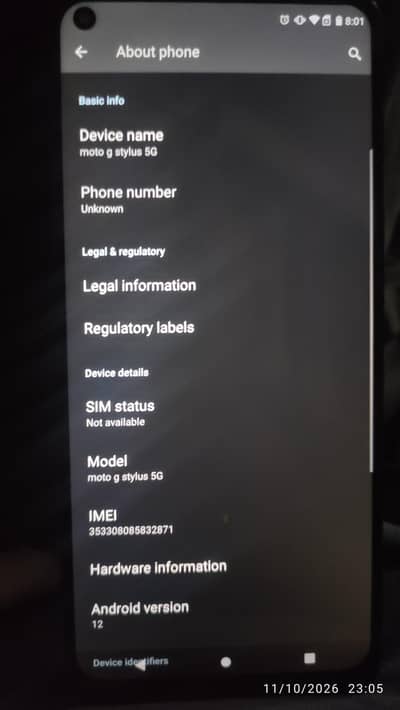 Motorola Moto G Stylus
