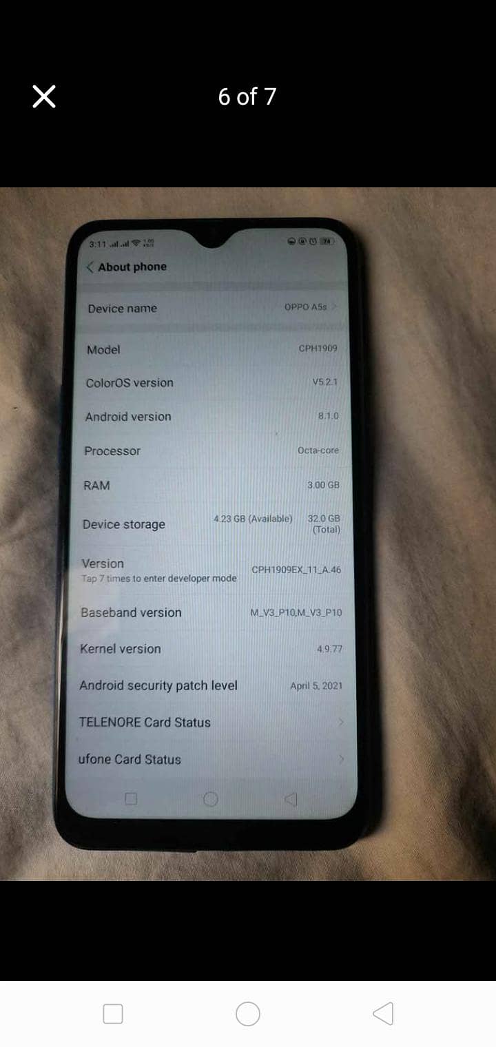 OPPO A5s 0