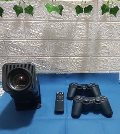 Ultra HD Projector + 10 k Games In Built With Two Gaming Console