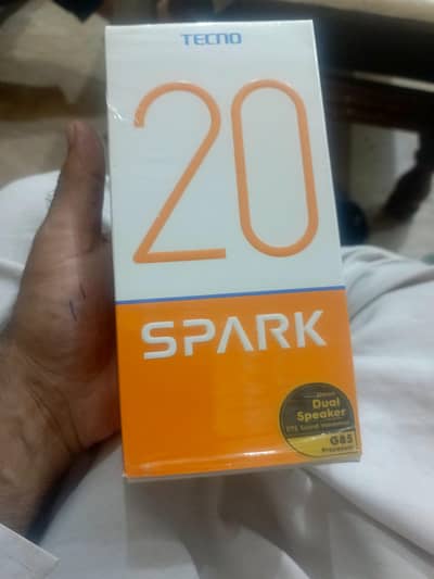 Tecno Spark 20 camplit box 16/256