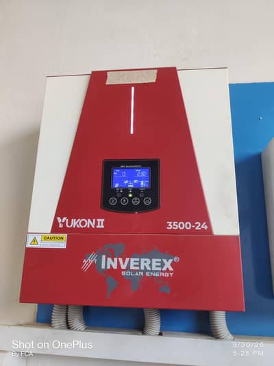 inverex 3.5kv inverter, used like new,