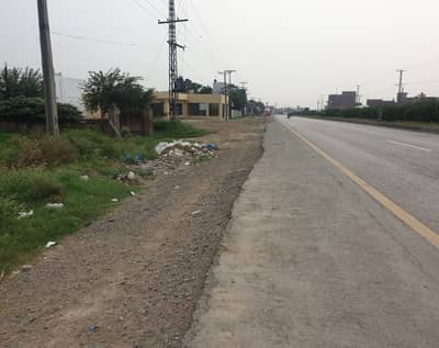 10 Kanal Plot available on main Multan road Lahore