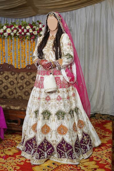 Designer Bridal Lehengas - Mehndi & Walima Heavy Dresses
