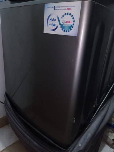 haier automatic top load washing machine. full big size 15kg