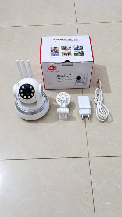 Home Wi-Fi security camera 4k quality 360° rotate
