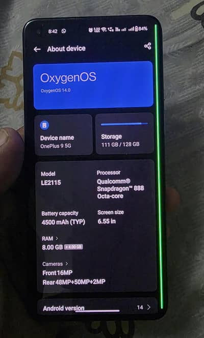 One Plus 9 5G