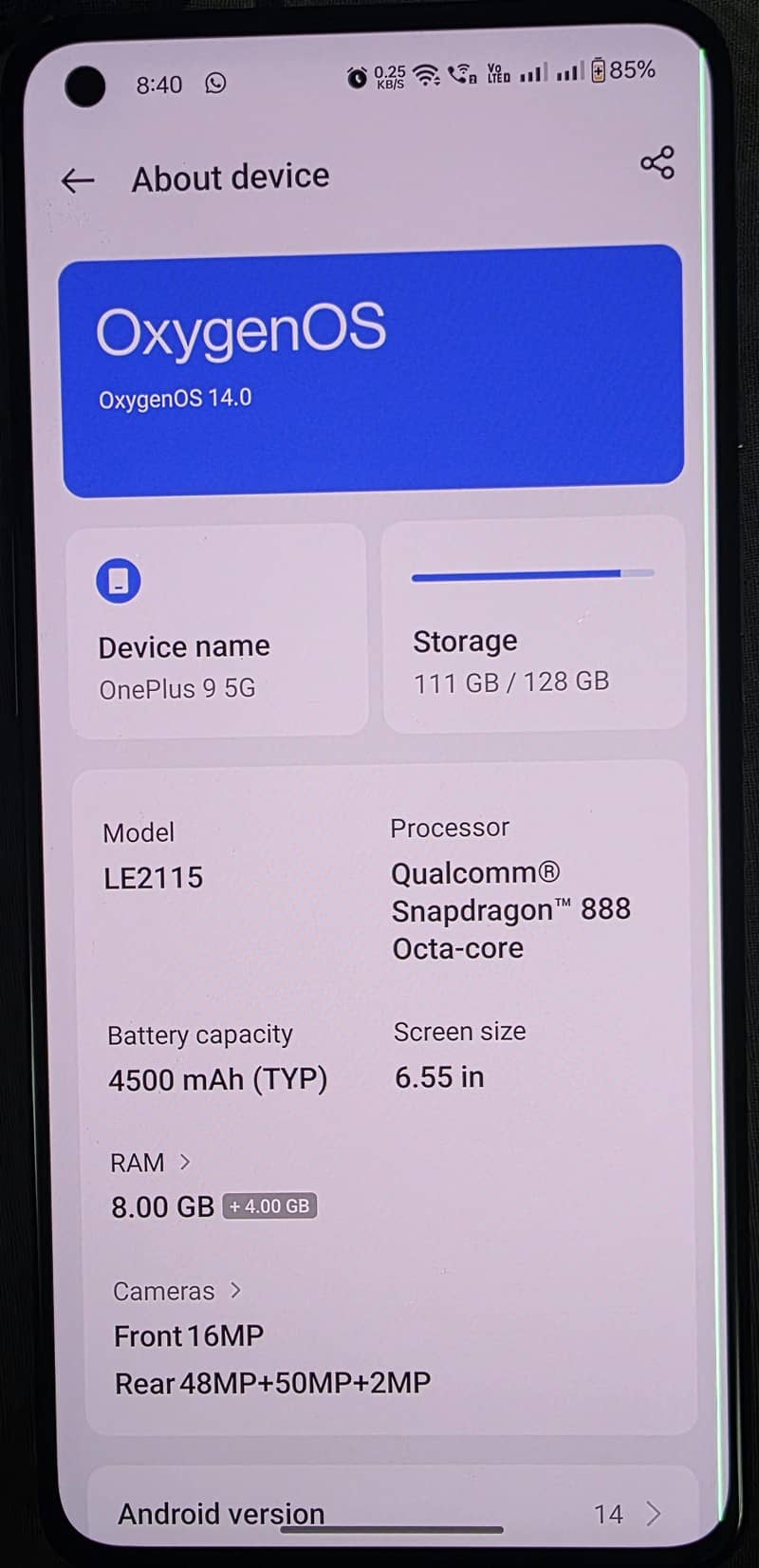 One Plus 9 5G 1
