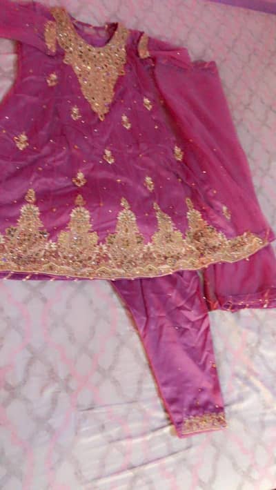 frook and anar Kali suit
