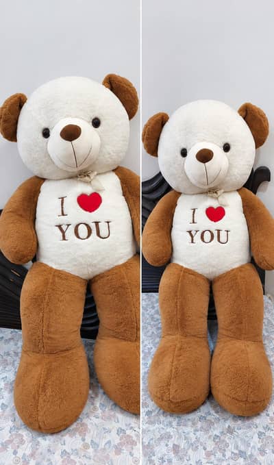 4 Feet Giant Teddy Bear | I Love You | Large Soft Teddy | Gift