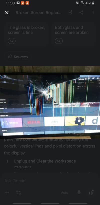 Tv parts
