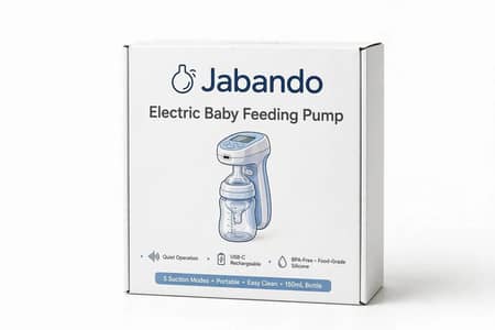 Jabando Electric Baby Feeding Pump - Box Pack - Rechargeable