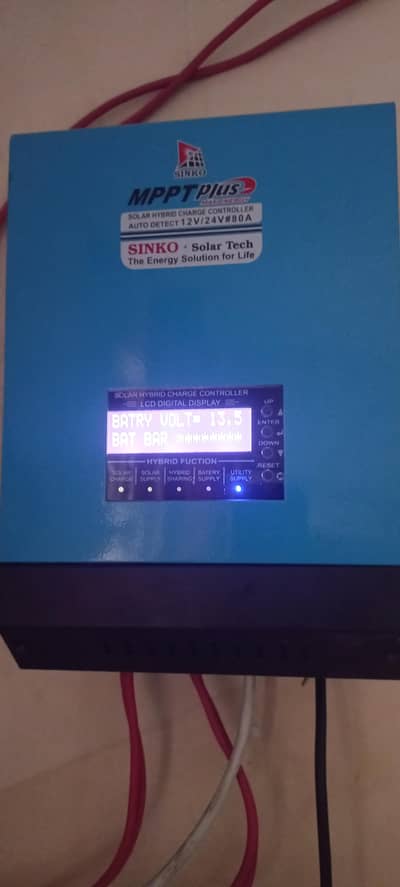 UPS 12v 1000w and MPPT inverter Sinko 12v 24v 80A 10by10