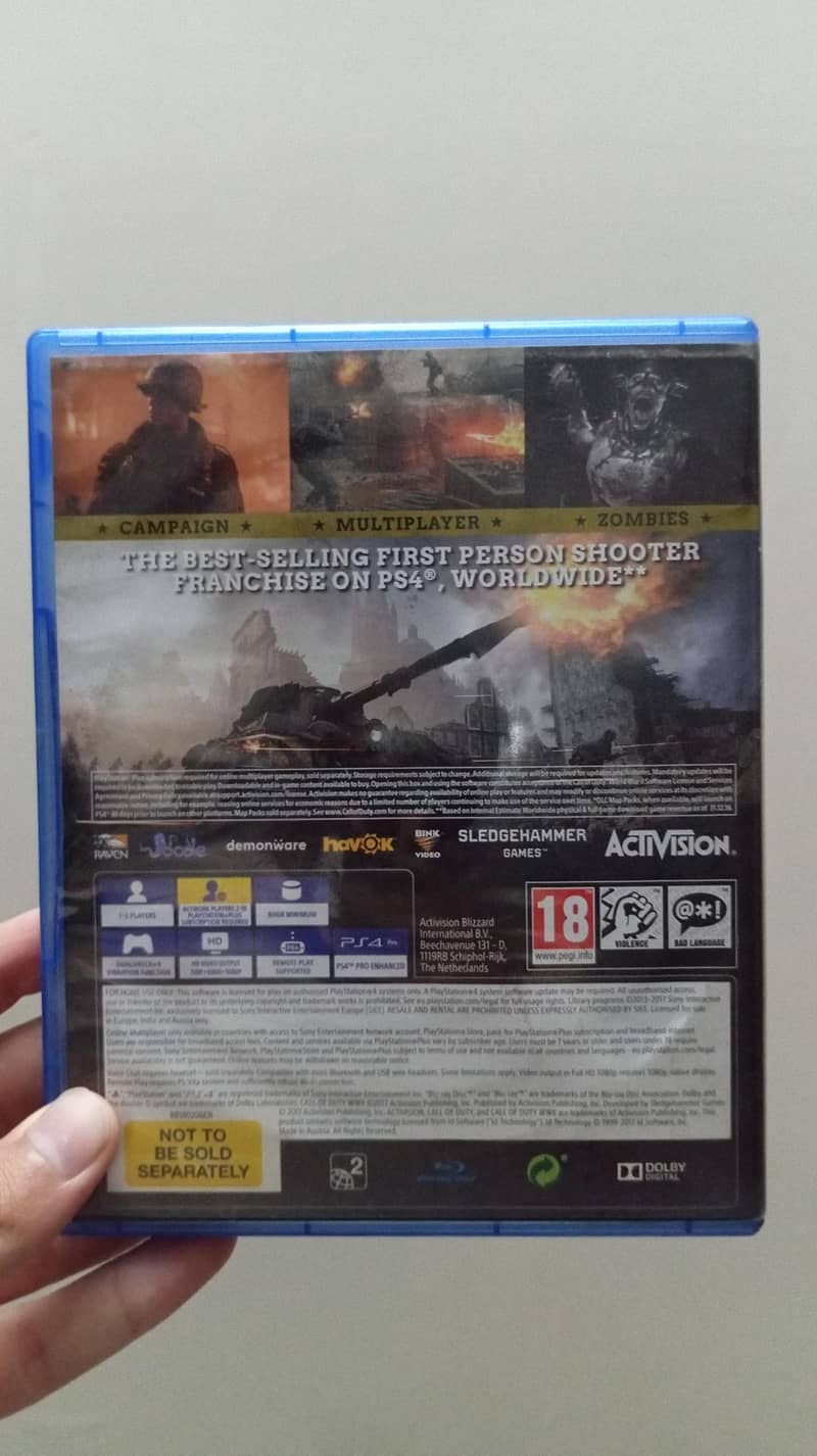 COD WW2 PS4 Game 2