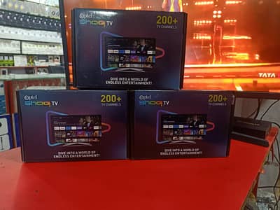 PTCL SHOQ ANDROID TV BOX ORIGINAL
