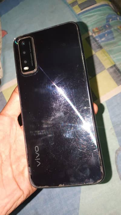 Vivo Y20 4.64 with box charger 03455119831 Whatsapp number exchange