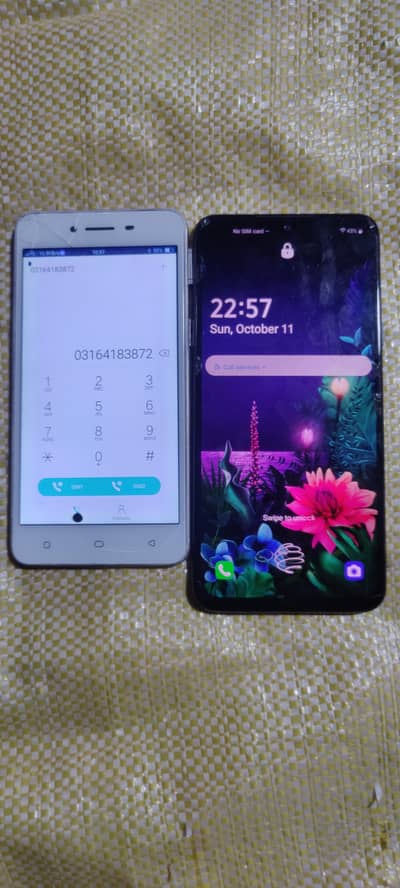 lg g8x thinq or oppo a37