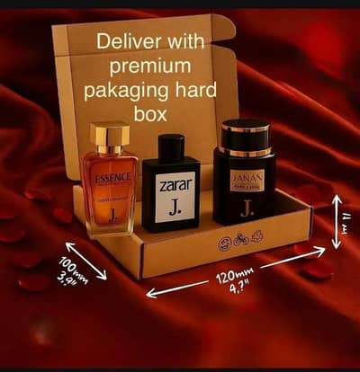 `J. Essence + Zarar + Janan Gold - Premium 3 Pcs Gift Set`