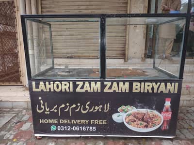 steel Counter Burger Shawarma Counter