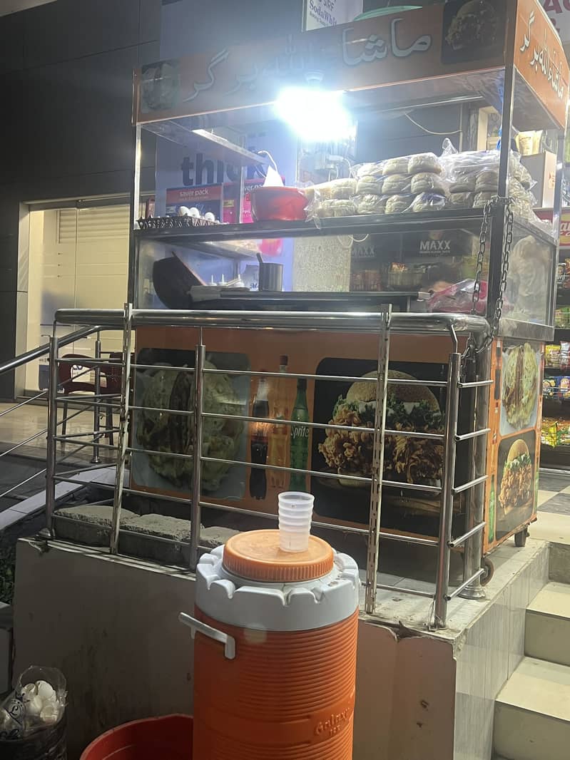 Burger stall 0
