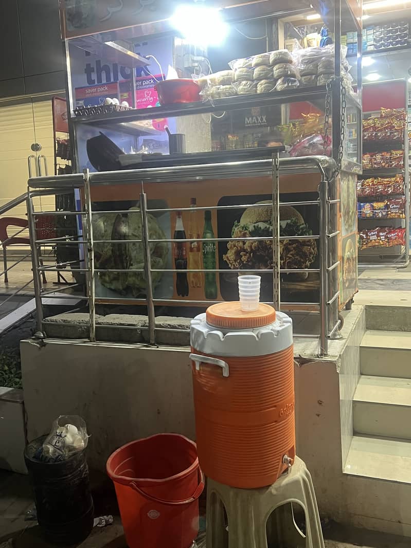 Burger stall 1
