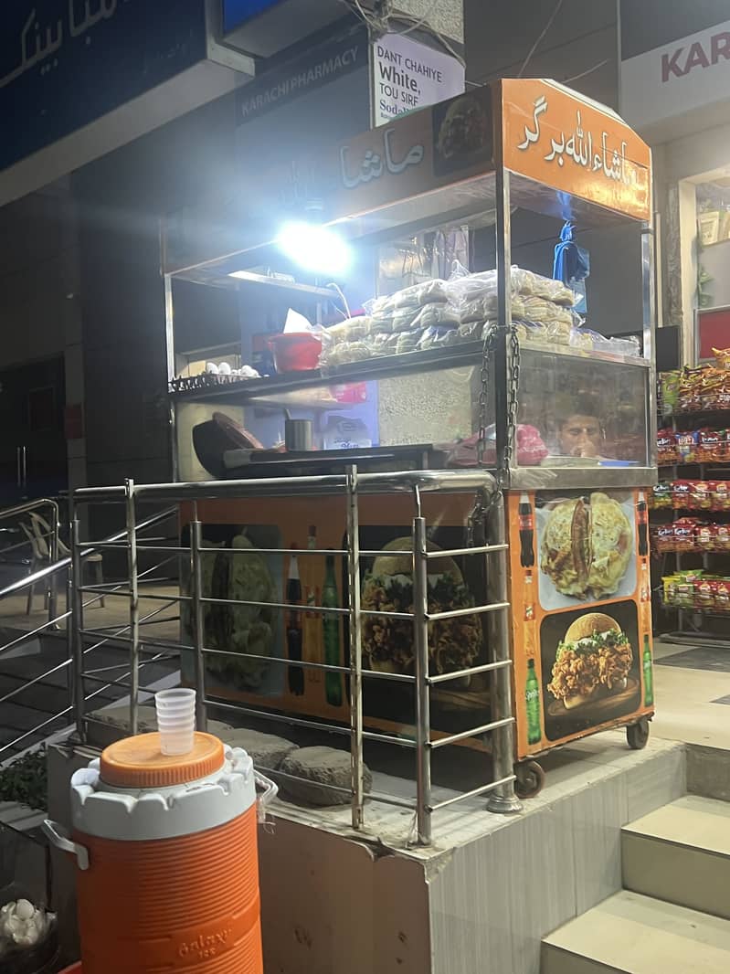 Burger stall 2