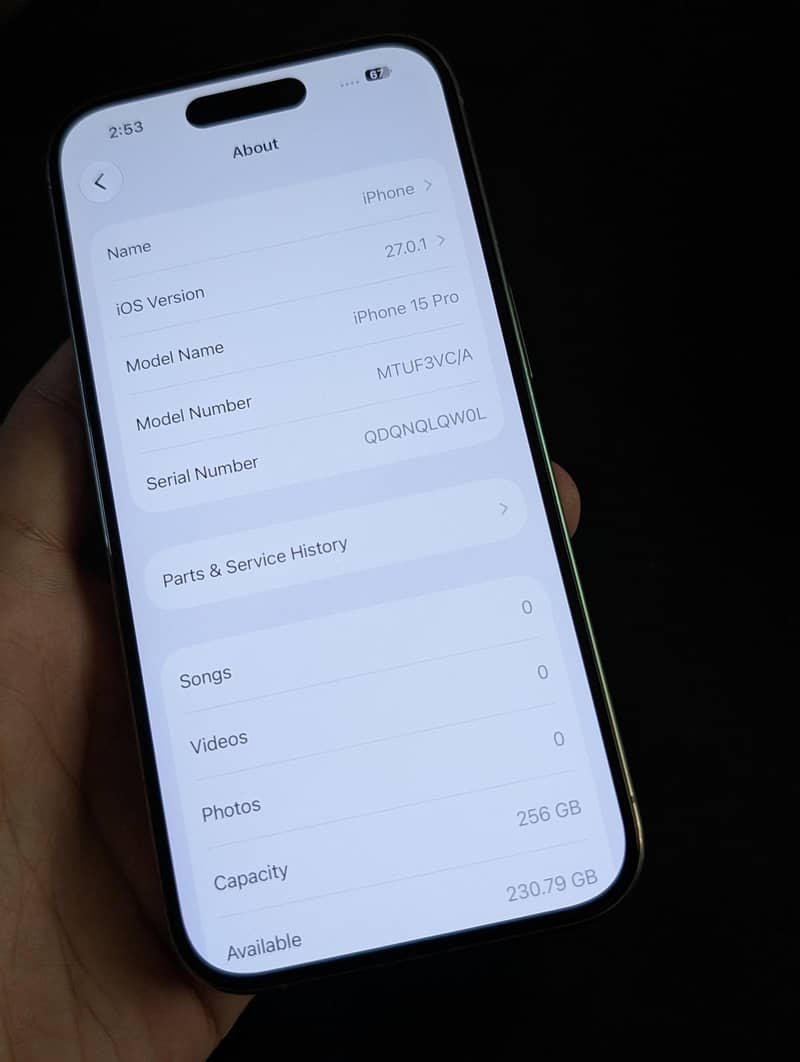 Iphone 15 Pro 256Gb Factory Unlock - Mobile Phones - 1120359565