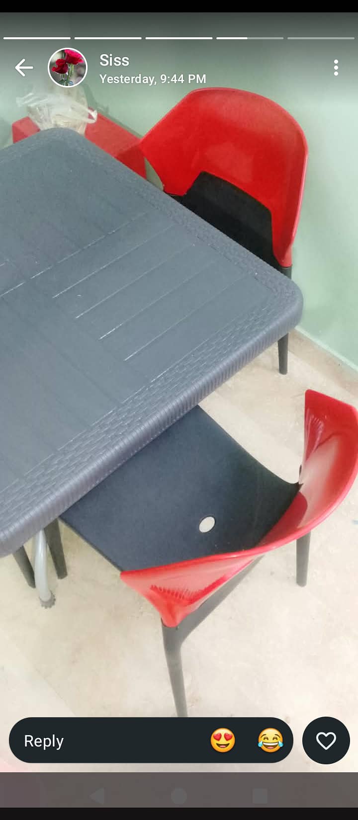 Dining table 4 chairs 1