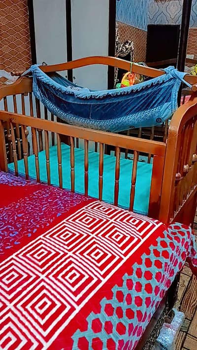 wooden kids bed