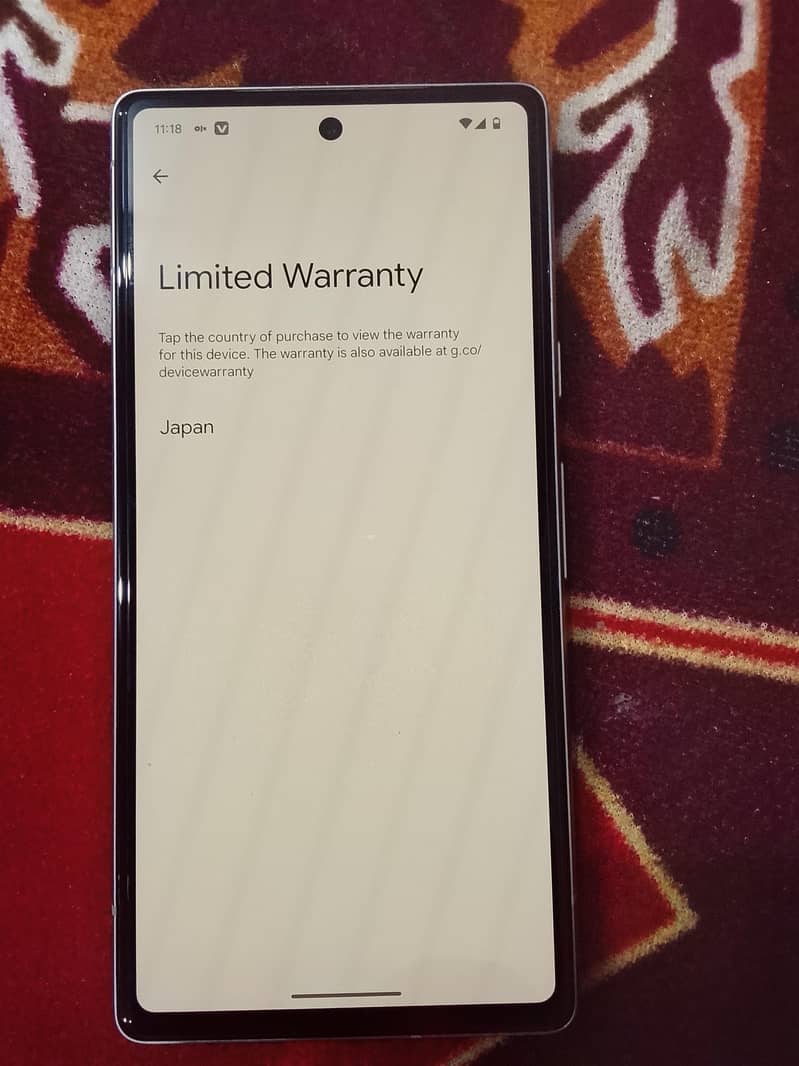 Google Pixel 7a 6