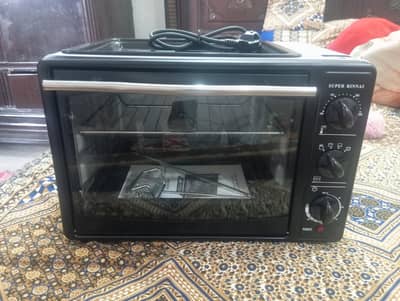 ELECTRIC OVEN/HOT PLATE AND ROTISSERIE