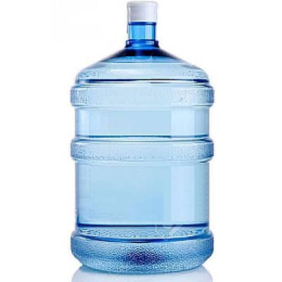 19L Water Bottle Blue PET Plastic Reusable Drinking Bottle