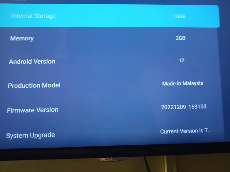 Samsung smart Borderless model 2