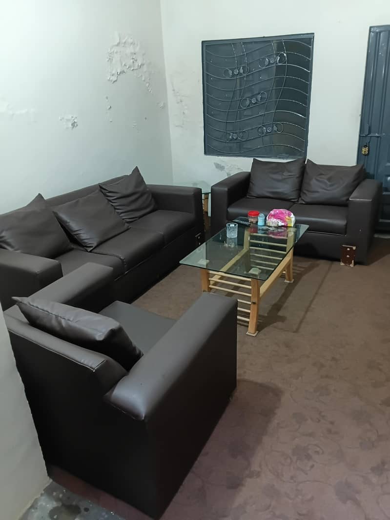 black sofa set 2