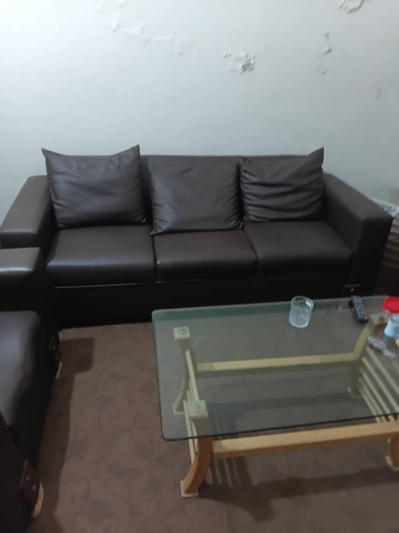 black sofa set 4