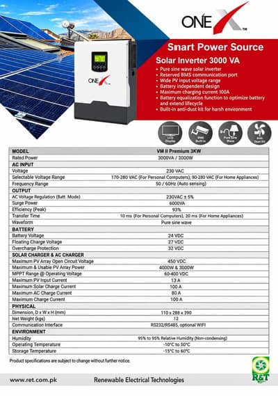 solar inverter hybrid. 3 kw