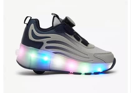 Boys/Girls Light-up Ankle Snickers Joggers with Wheels