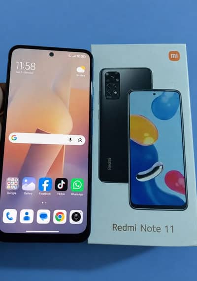 Xiaomi Redmi Note 11 in excellent condition (6/128)
