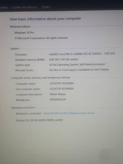 Hp 650 G1  Core i5 8 128gb Core i5 8 128ssd