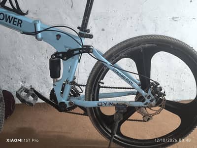 oyma power wer folding bike used