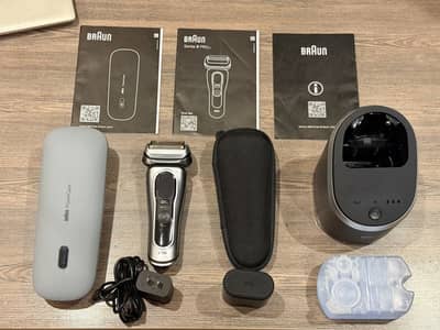 Braun Series 9 PRO+ 9599cc Electric Shaver | Complete Accessories