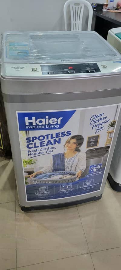Haier 9KG Fully Automatic Washing Machine Condition 10/10